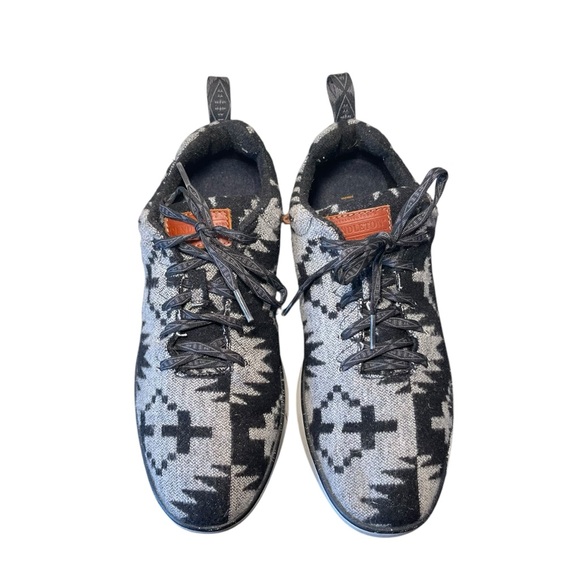 Pendleton Aztec Wool Lace Up Sneakers Size Women’s 8 - Picture 3 of 12